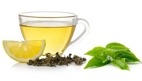 Citrom és zöld tea arcpakolás