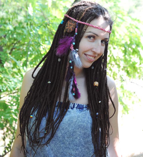 Hippie Bold Dreads