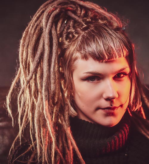 Dreadlock frizurák nőknek 7