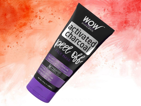 WOW Skin Science Activated Charcoal Face Peel-Off Mask