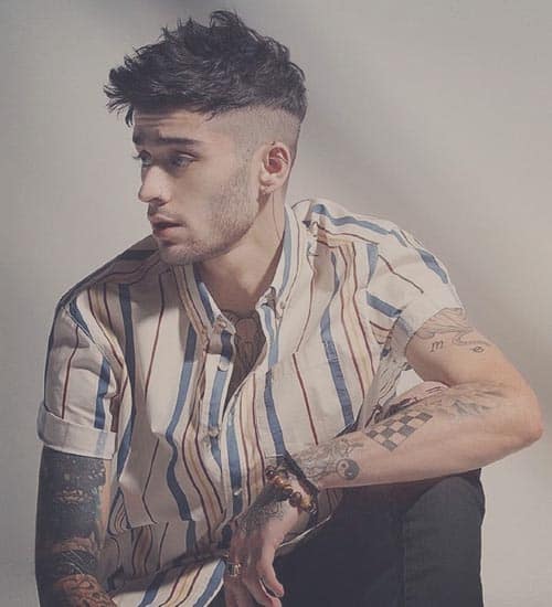 Zayn Malik frizurák 3