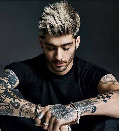 Zayn Malik frizurák 7