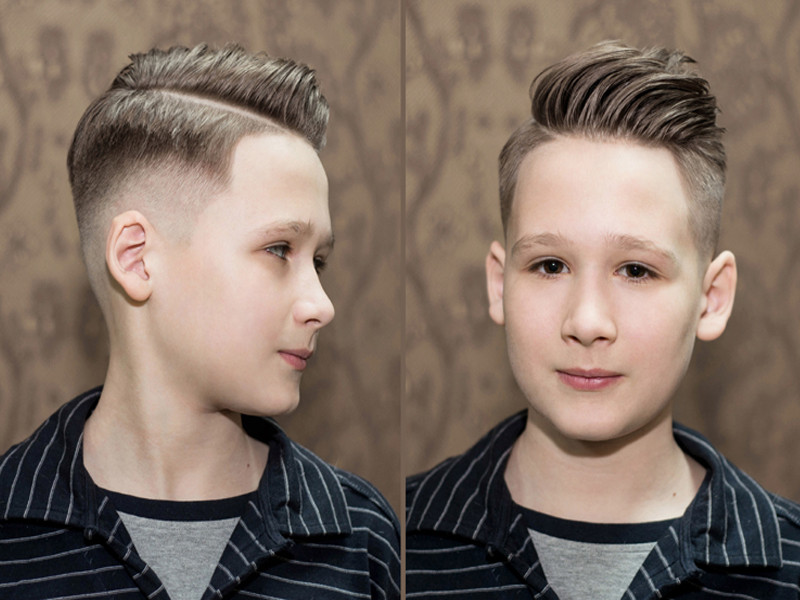 Seneste og populære frisurer til skoledrenge