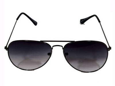 Fekete Aviator UV napszemüveg