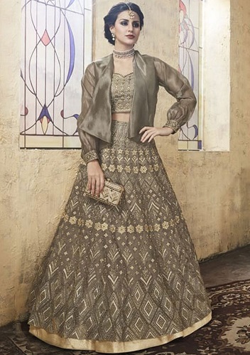 Brudejakke Lehenga