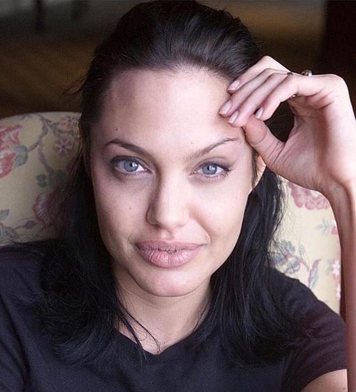 Angelina Jolie uden makeup