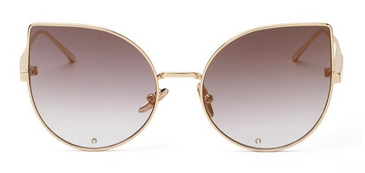 Cute Cat Eye Mirrored Sunglass til piger: