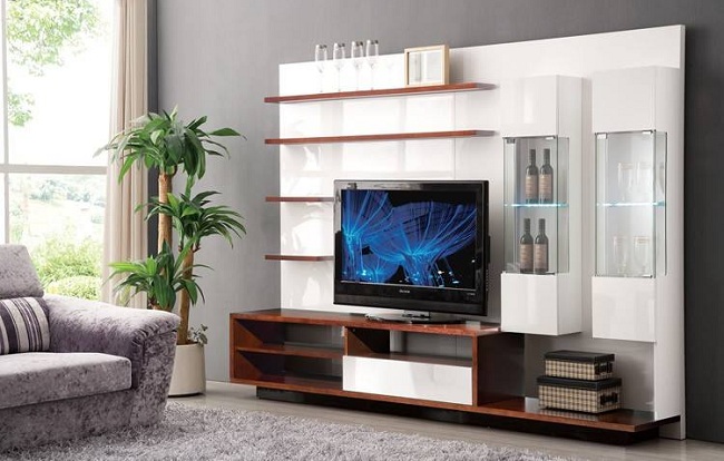 Tv kabinet designs til hall