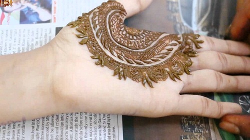 Indisk vestlig mehndi