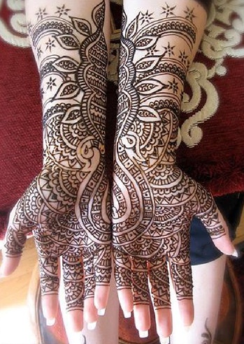 Indo-arab nyugati Mehndi