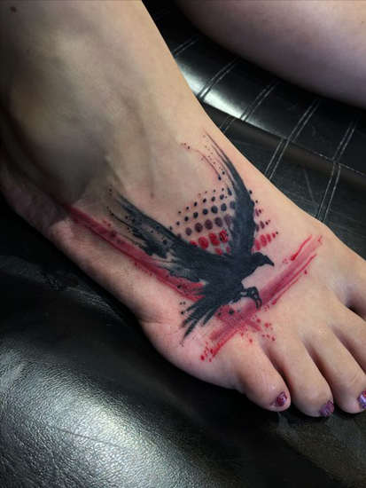 Papirkurv Polka Tatoveringer 7