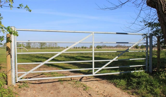 Aluminium gård porte