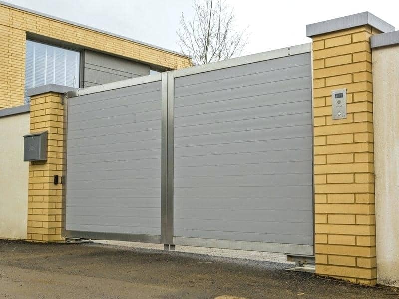 moderne design af aluminiumslåger