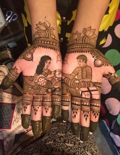 mehndi tervez Raksha Bandhan