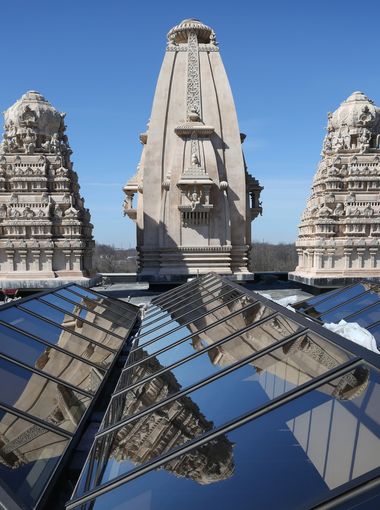 Hinduistisk tempel i Central Indiana