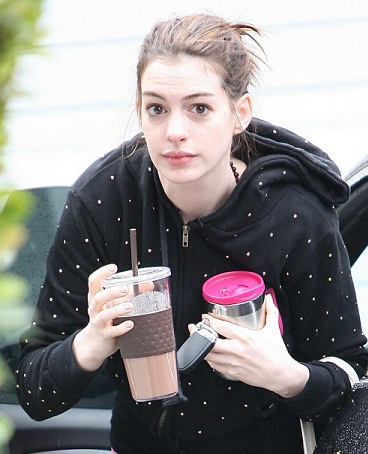 Anne Hathaway uden makeup 4