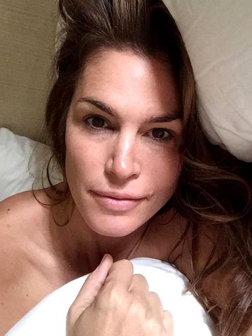 Cindy Crawford smink nélkül