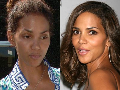 Halle Berry uden makeup 2