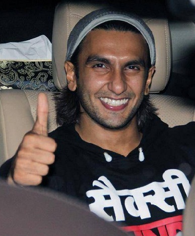 Ranveer Singh uden makeup