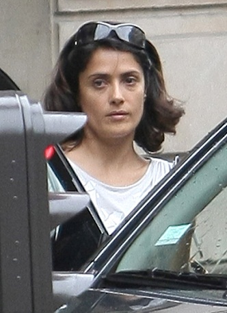 Salma Hayek uden makeup