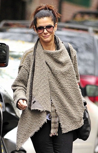 Sandra Bullock uden makeup 6