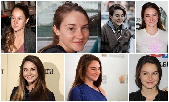 shailene woodley uden makeup