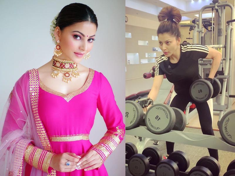 Urvashi Rautela Uden Makeup