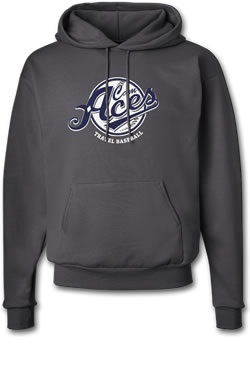 Sweatshirt med logo -tryk