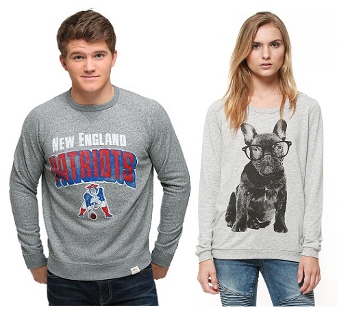 trykte sweatshirts