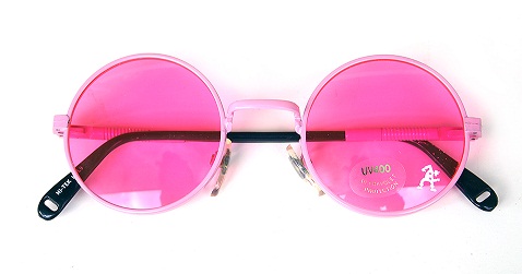 Fém rózsaszín napszemüveg