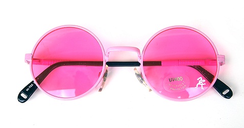 Metal pink solbriller