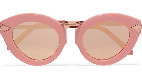 Pink Cat Eye solbriller: