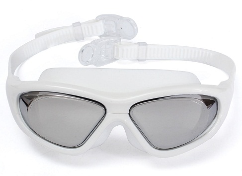 Justerbar hvid solbrille