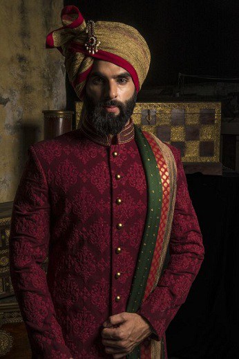 Jodhpuri Sherwani til bryllup