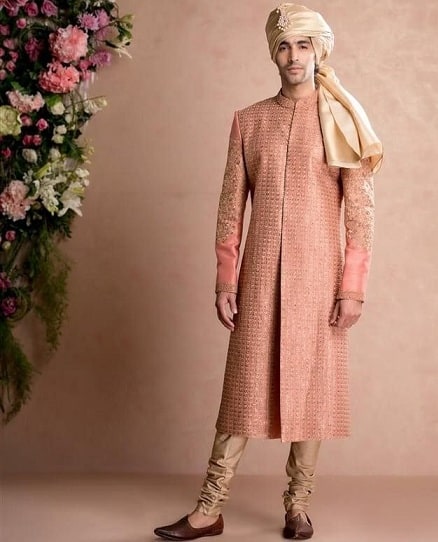 Pakistanske Bandhgala Sherwani