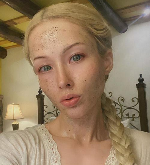 Valeria Lukyanova smink nélkül 2