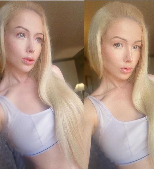 Valeria Lukyanova Uden Makeup 6