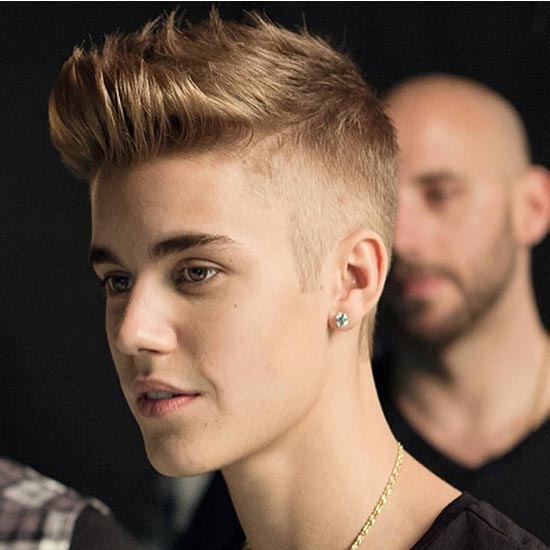 justin bieber mohawk