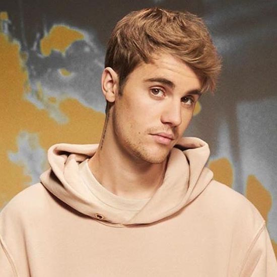 fiatal Justin Bieber hajvágás