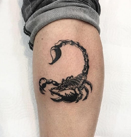 Scorpion tatoveringsdesign