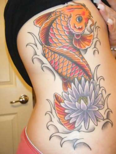 Koi Fish Tattoo Design