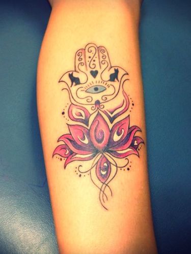 Lotus tatoveringsdesign