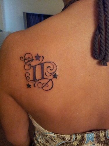 Gemini Tattoo Design