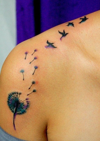 Repülő madarak tetoválásai