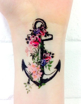 3D anker tatovering