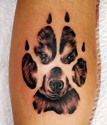 Kutya Mancs tetoválás minták