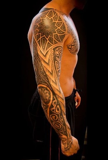 Maori tatoveringsdesign
