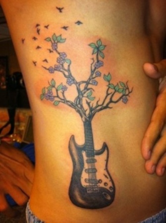 A legjobb zenei tetoválás minták