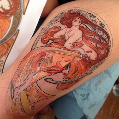 Pinup Girls Tattoo Designs