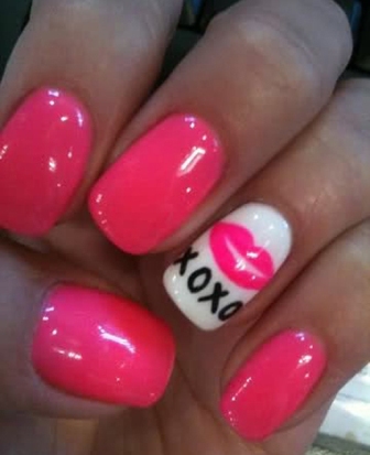 Knus & amp; Kisses (xoxo) Style Nail Arts